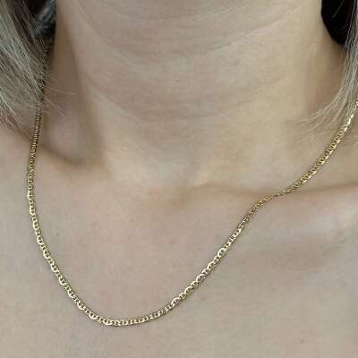 14 Ayar Altın Zincir Kolye – Şık ve Dayanıklı Tasarım - 4