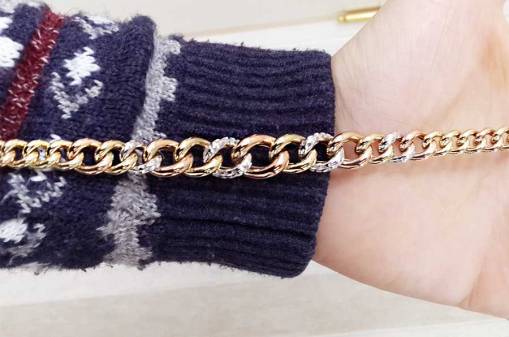 14 Ayar Halka Altın Bileklik - 3