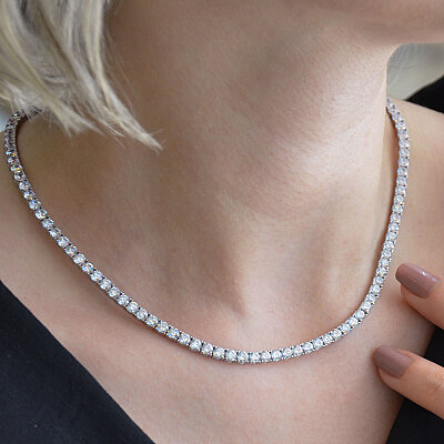 14 Ayar Swarovski Taşlı Su Yolu Kolye 45 cm - 2