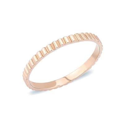 14k Altın Aldante Curve Yüzük - 2
