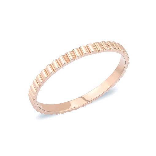 14k Altın Aldante Curve Yüzük - 2