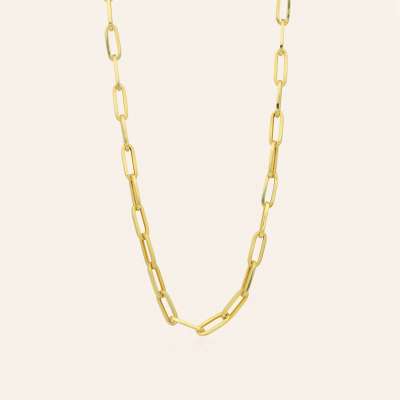 14k Altın Ataş Zincir Kolye 50cm - ENGİNGOLD RZG