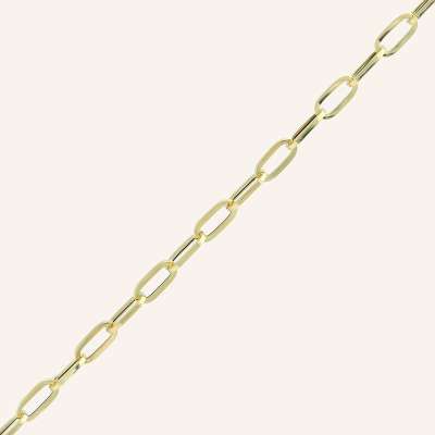 14k Altın Cetaş Ataç Zincir Bileklik - ENGİNGOLD CETAŞ