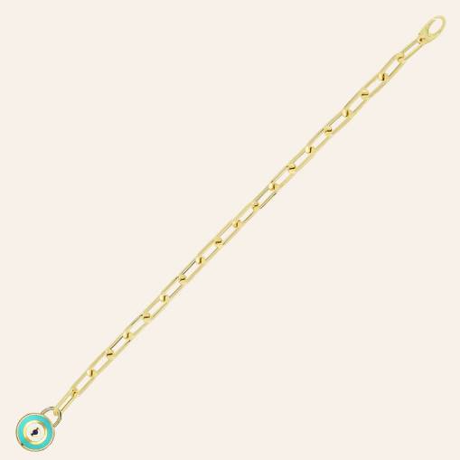 14k Altın Cetaş Bir Dilek Tut Bileklik - 1