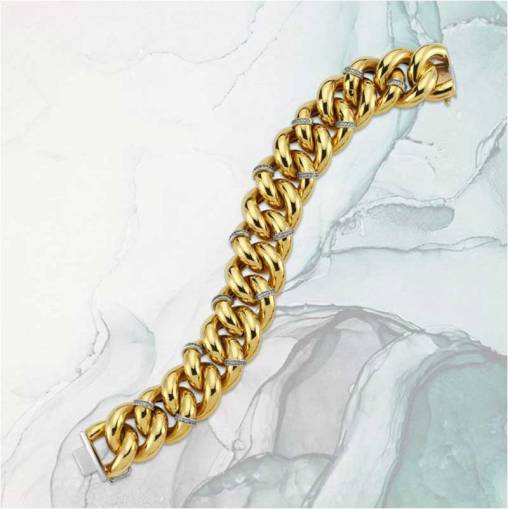 14k Altın Cetaş Eterna Bileklik - 1