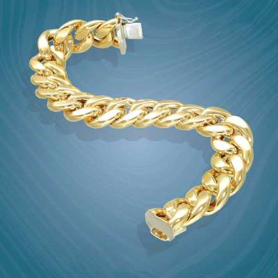 14k Altın Cetaş Eterna Gurmet Bileklik - 6