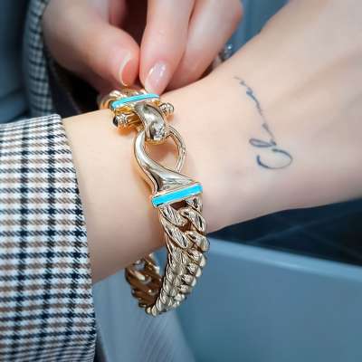 14k Altın Cetaş Eterna Gurmet Bileklik - 2