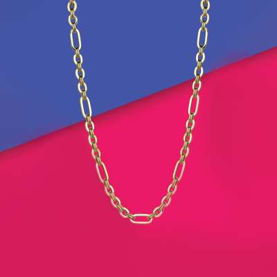 14k Altın Cetaş Eterna Halka Zincir Kolye - ENGİNGOLD CETAŞ