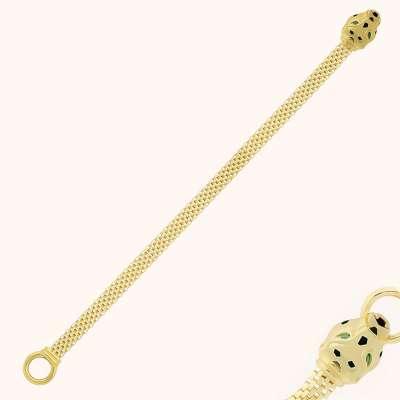 14k Altın Cetaş Eterna Kaplan Bileklik - ENGİNGOLD CETAŞ