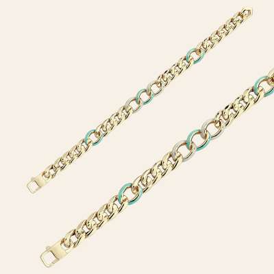 14k Altın Cetaş Eterna Mineli Halka Bileklik