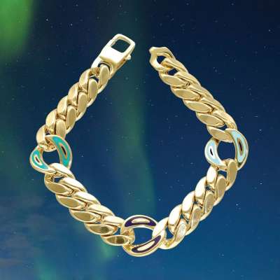 14k Altın Cetaş Fortuna Gurmet Bileklik - ENGİNGOLD CETAŞ