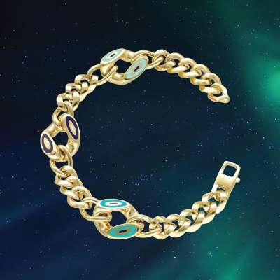 14k Altın Cetaş Fortuna Gurmet Bileklik - ENGİNGOLD CETAŞ