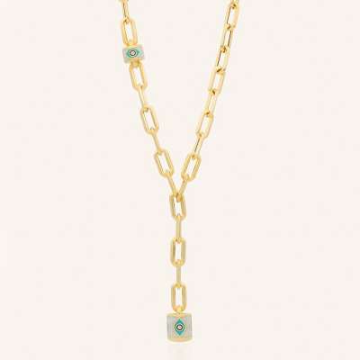 14k Altın Cetaş Fortuna kolye - ENGİNGOLD CETAŞ