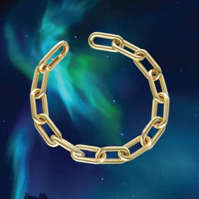 14k Altın Cetaş Halka Bileklik - ENGİNGOLD CETAŞ