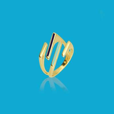 14k Altın Cetaş Minima Yüzük - 1