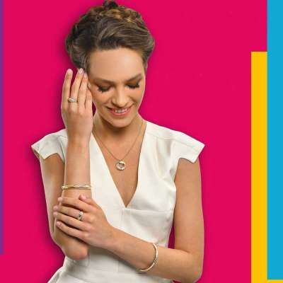 14k Altın Cetaş Zeytin Yapraklı Olivia Kolye - 3
