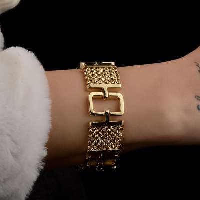 14k Altın Dorikalı Işıltı Bileklik - ENGİNGOLD İHO