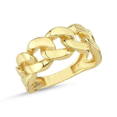 14k Altın Gurmet Halka Yüzük