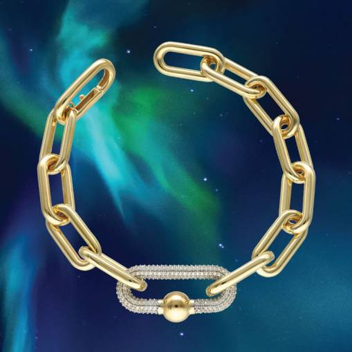 14k Altın Hallow Cetaş Eterna Bileklik - 1