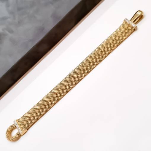 14k Altın Jessica Bileklik - 5