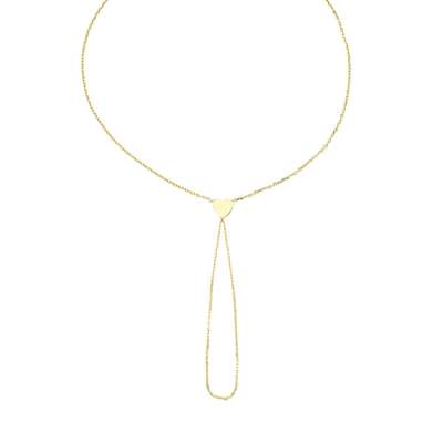 14k Altın Kalpli Şahmeran Bileklik - 2