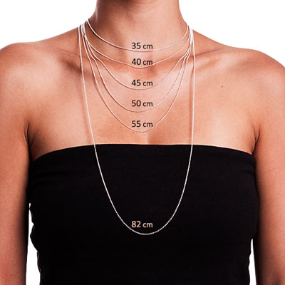 14k Altın Pullu Arpa Zincir Kolye 50cm - 3
