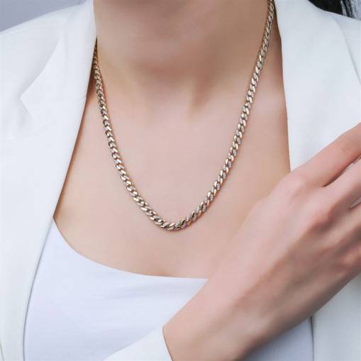 14k Altın Taşlı Çağla X Ema Gurmet Kolye - 2