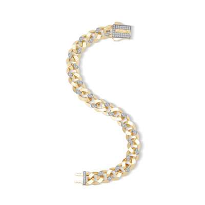 14k Altın Taşlı Ema Gurmet Bileklik - 2