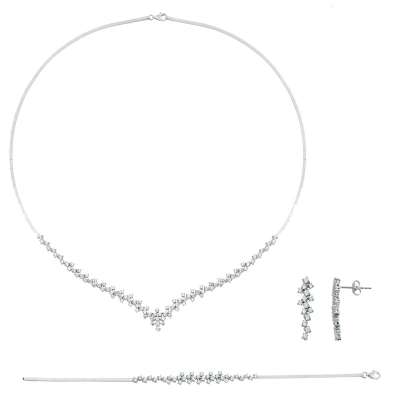 14k Altın Taşlı Gerdanlık - 2