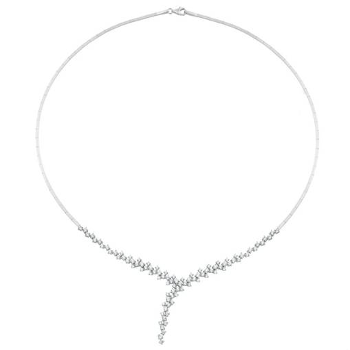 14k Altın Taşlı Gerdanlık - 1