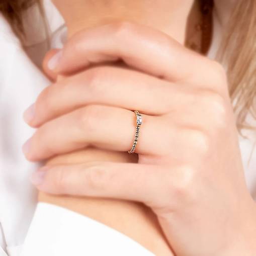 14k Altın Toplu Dolce Baget Yüzük - 3
