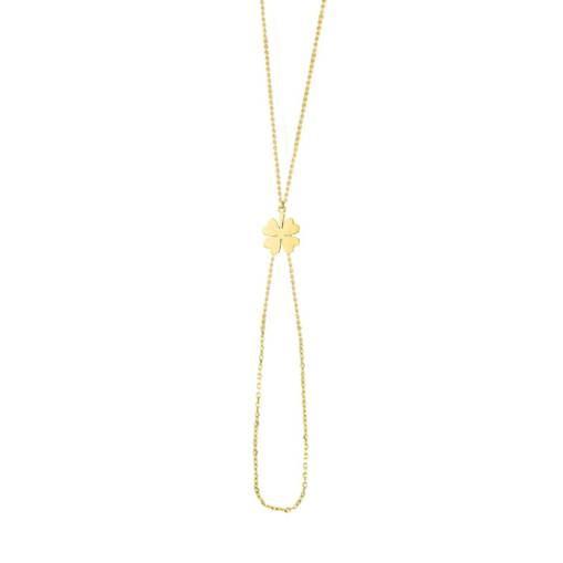 14k Altın Yonca Model Şahmeran - 2