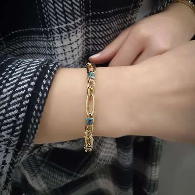 14k Cetaş Fortuna Mineli Bileklik - 2