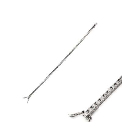 2.07ct Pırlanta Suyolu Bileklik - ENGİNGOLD