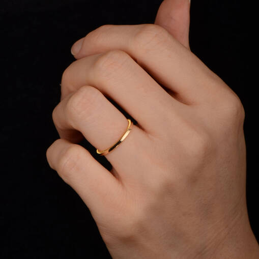 22 Ayar Altın Ajda Model Yüzük - Kaç Gram - 4