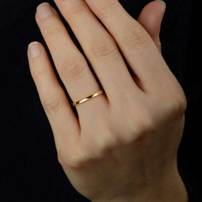 22 Ayar Altın Ajda Model Yüzük - Kaç Gram - 2