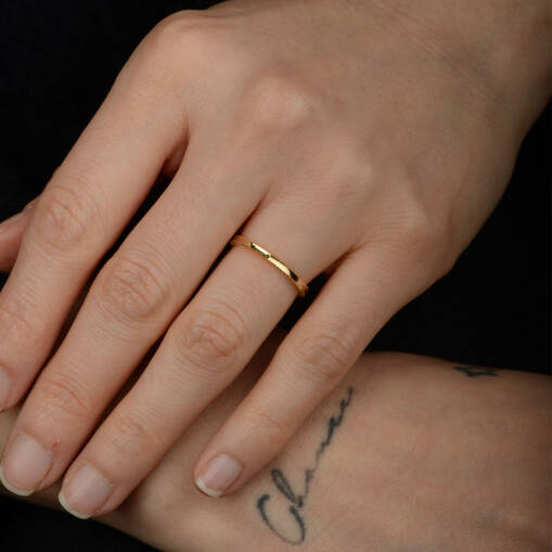 22 Ayar Altın Ajda Model Yüzük - Kaç Gram - 6