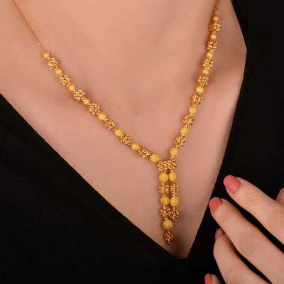 22 Ayar Altın Dorika Kolye - ENGİNGOLD SRK