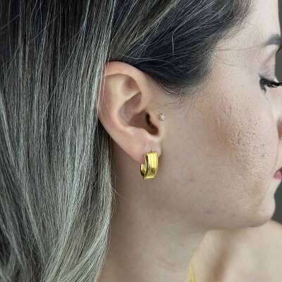 22 Ayar Trabzon Hasır Küpe – J Form Altın Tasarım - 2