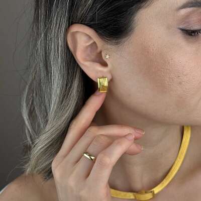 22 Ayar Trabzon Hasır Küpe – J Form Altın Tasarım - ENGİNGOLD KRL