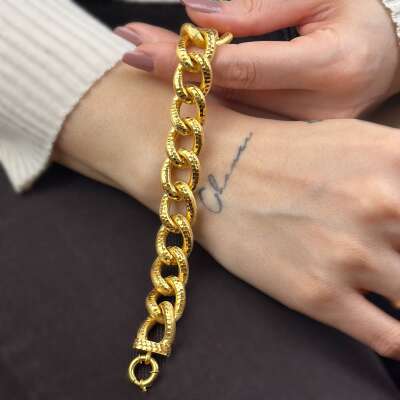 22 Ayar Altın Uzay yolu Bileklik - ENGİNGOLD ANIK