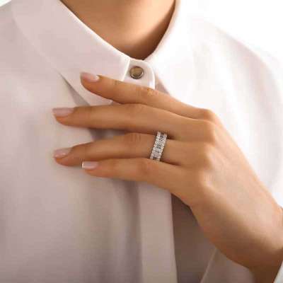 3.04ct Pırlanta Tamtur Yüzük - 3