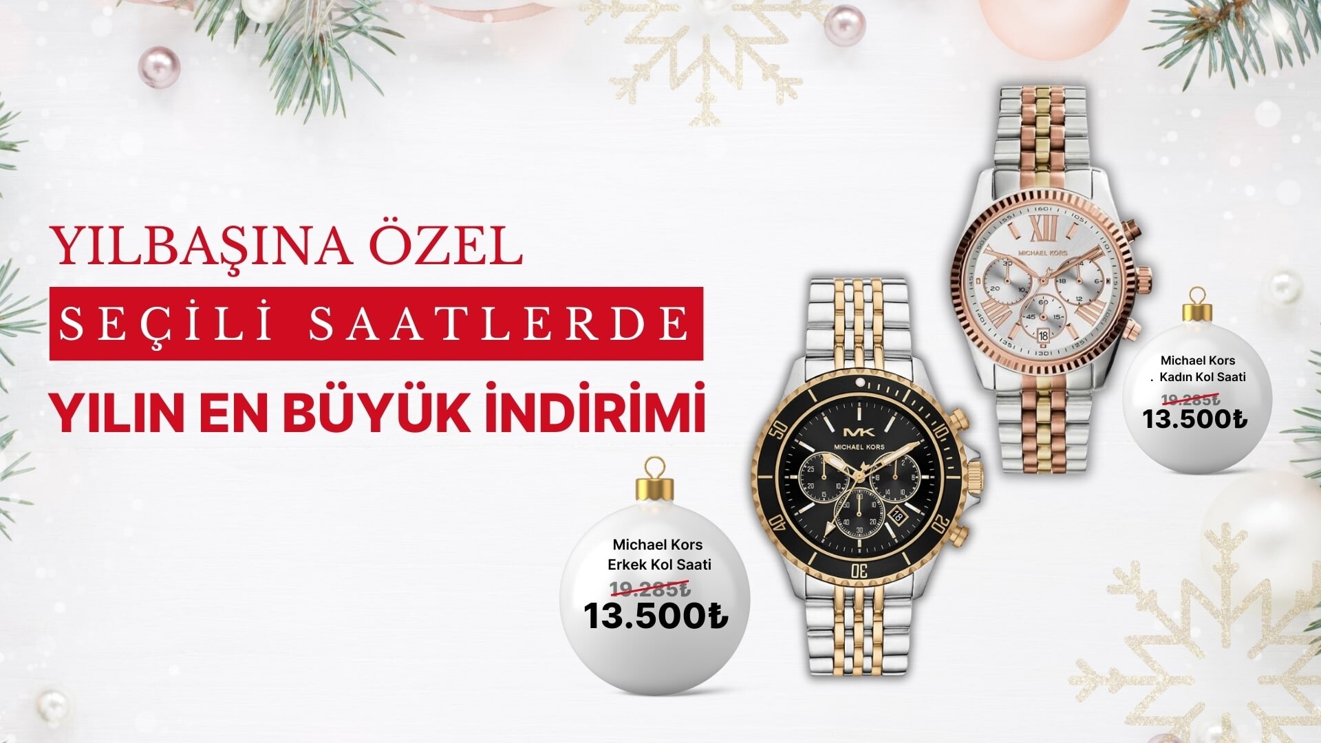 Yılbaşına Özel Marka Saatlerde İndirim