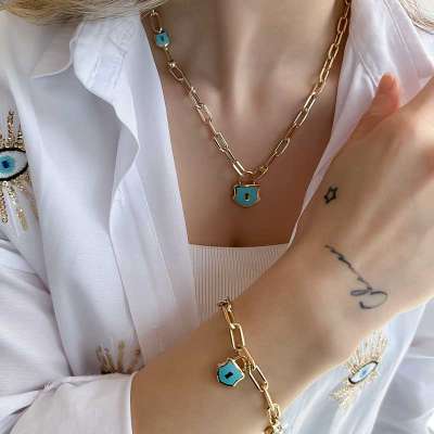 Cetaş Dilek Kilidi Kolye 14k Altın - 3