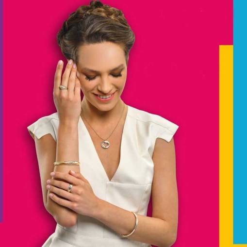 Cetaş Zeytin Yapraklı Olivia Altın Yüzük - 3