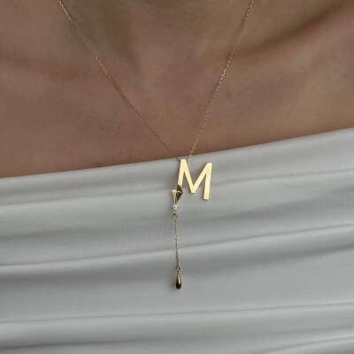 Harf Kolye – Uzak Şehir Alya Altın Kolye - 2