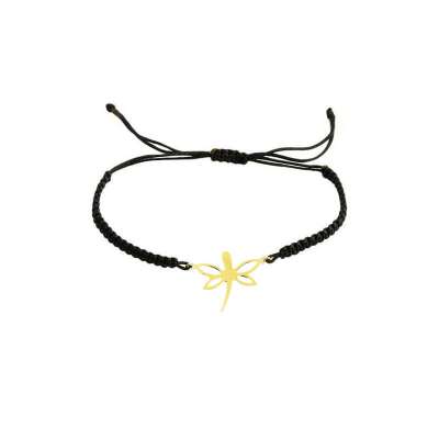 İp Örgü 14 Ayar Altın Yusufçuk Bileklik - ENGİNGOLD