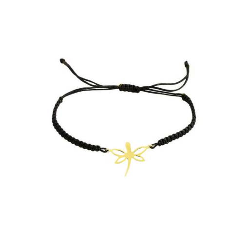 İp Örgü 14 Ayar Altın Yusufçuk Bileklik - 1