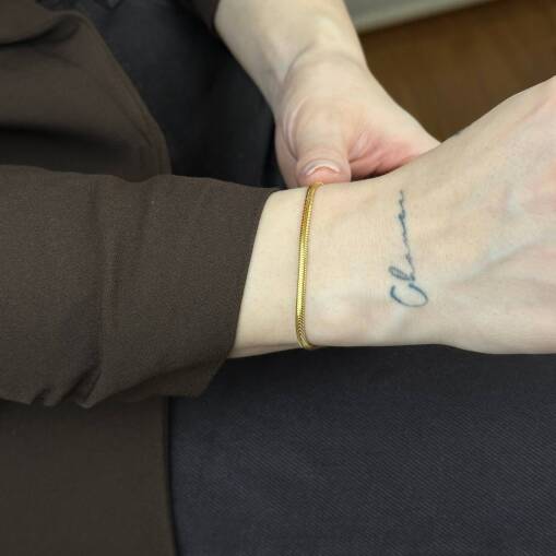 22 Ayar İtalyan Bileklik – Balık Sırtı 2.74mm Şık Tasarım - 5