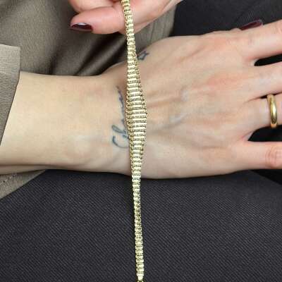 14 Ayar Altın Kalemli Bileklik – Zarif ve Şık Tasarım - 3